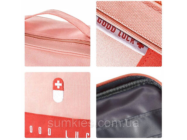 Туристична аптечка Edibazzar рожева - Фото 3