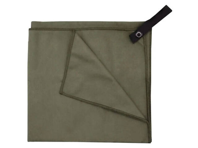 Туристическое полотенце Tribe з мікрофібри в чохлі Pocket Towel 50х100 M Army-green (T-LC-0001-M-army-green) - Фото 6