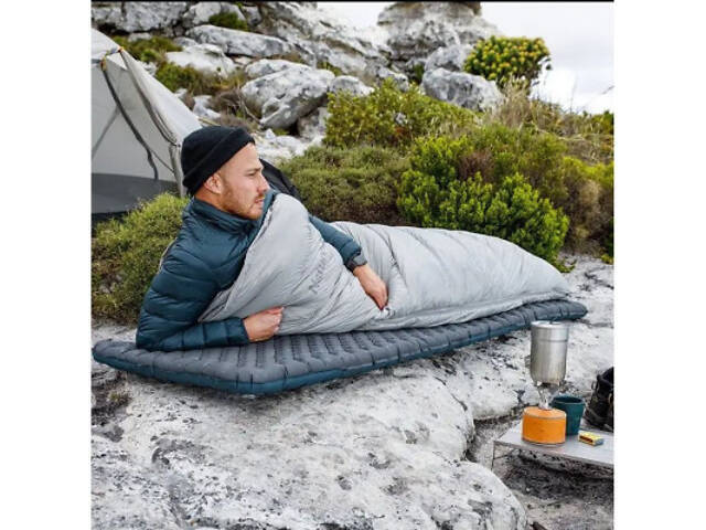 Туристичний килимок Naturehike надлегкий 183 х 64 см CNH22DZ018 чорний (6975641888567) - Фото 4