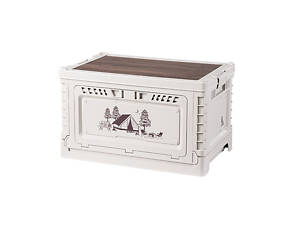 Туристичний складний контейнер ящик Naturehike CNH22SN019 25л (Світло-сірий)