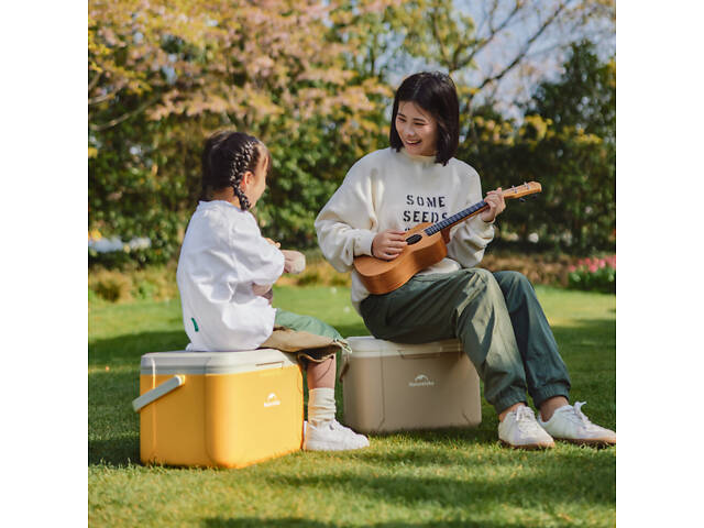 Туристичний холодильник Naturehike CNK2450CF012, 18 л, жовтий - Фото 9