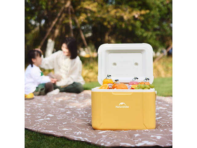 Туристичний холодильник Naturehike CNK2450CF012, 18 л, жовтий - Фото 6