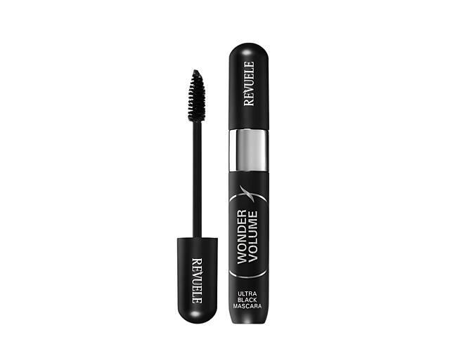 Тушь для ресниц подкручивающая Revuele Wonder Curl ультрачерная