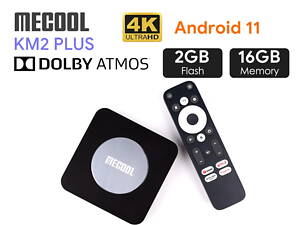 TV Box MECOOL KM2 PLUS 2/16Gb Amlogic S905X4-B Netflix ТВ-приставка