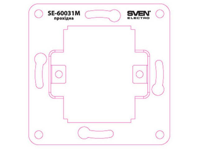 ТВ розетка Sven SE-60031M white (7100011) - Фото 4