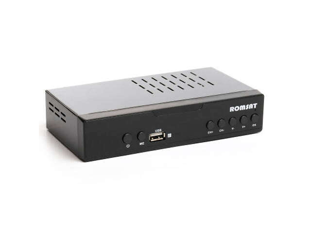 ТВ-тюнер Romsat DVB-T2, метал (T7070HD) - Фото 2