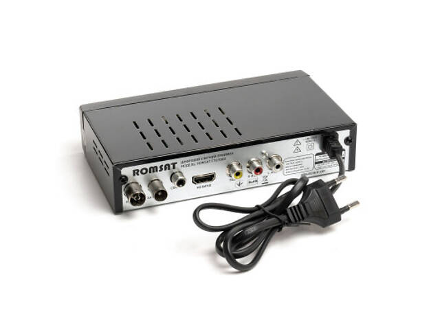 ТВ-тюнер Romsat DVB-T2, метал (T7070HD) - Фото 5