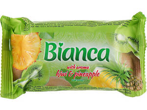 Тверде мило Bianca З ароматом ківі і ананасу 140 г (4823107602443)