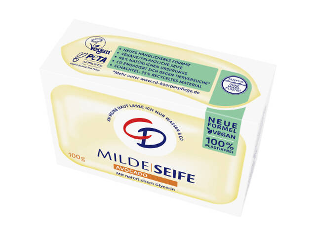 Тверде мило CD Авокадо 100 г (4045612009412) - Фото 2