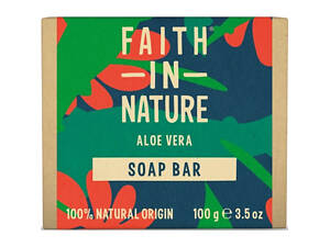 Тверде мило Faith in Nature Натуральне З алое вера 100 г (708002100741)