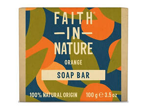Тверде мило Faith in Nature Натуральне З апельсином 100 г (5013575111113)