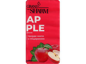 Тверде мило Grand Шарм Яблуко 5 х 70 г (4820195500545)