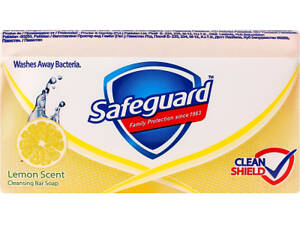 Тверде мило Safeguard Аромат лимона 90 г (8700216271097)
