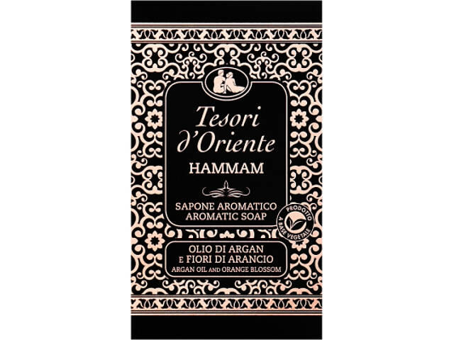 Тверде мило Tesori d'Oriente Хаммам Олія аргани та апельсиновий цвіт Парфумоване 125 г (8008970055183) - Фото 2