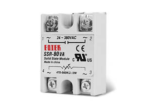 Твердотельное реле FQETR SSR-80VA 80А 24-380VAC