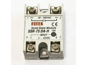 Твердотельное реле FQFER SSR-75DA 75А 24-380VAC