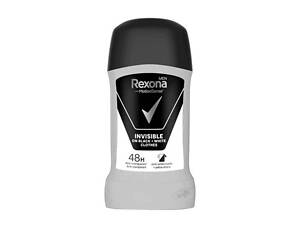 Твердий дезодорант чол. 50 мл Невидимий на чорному та білому ТМ REXONA