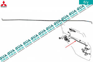 Тяга от ручки к замку левой задней двери нижняя MR436803 Mitsubishi / МИТСУБИСИ PAJERO III 2000-2006 / ПАДЖЕРО 3 00-06,