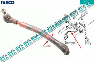 Тяга реактивная верхняя подвески левый / правый D36 ( торcионная балка ) 93810174 Iveco / ИВЕКО DAILY II 1989-1999 / ДЭЙ