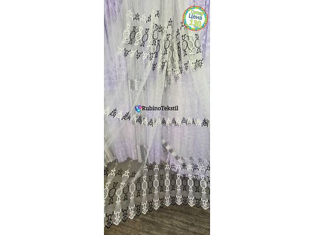 Якісні Турецькі тюлі та штори напряму від виробника – гарантія та доставка - Фото 31