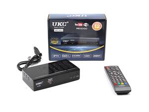 Тюнер UKC DVB-T2 0968 Metal з підтримкою wifi