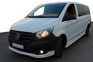 Тюнинг обвес на передний бампер (под покраску) для Mercedes Vito / V W447 2014-2024 гг