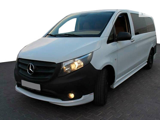 Тюнинг обвес на передний бампер (под покраску) для Mercedes Vito/V-class W447 2014- гг - Фото 1