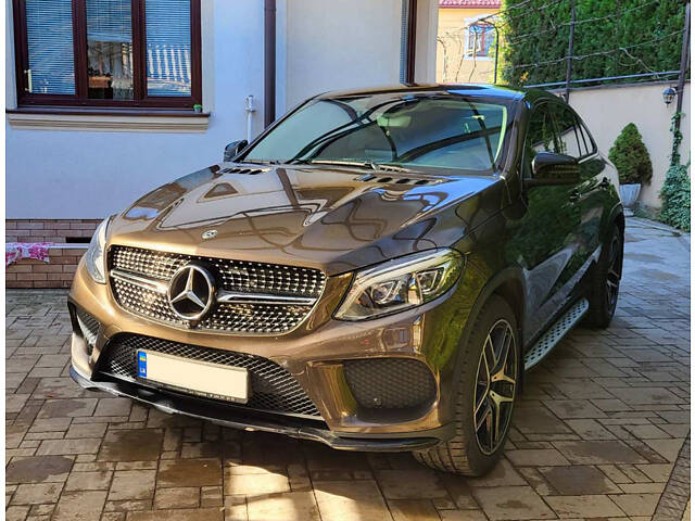 Тюнинг решетка радиатора (Diamond Black) С местом под камеру для Mercedes GLE coupe C292 2015-2019 гг - Фото 2