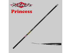 Вудка махова Mikado Princess 600 Polo Rod без кілець 6м