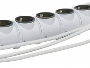 Удлинитель с выключателем 3м 6 гнезд 2P+PE 16A IP20 с поворотными розетками [4481029] EC6-3 ETI