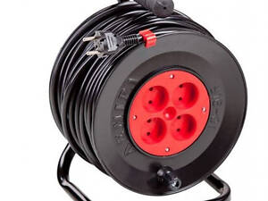 Удлинитель на катушке Лемира У-16-01 ПВС 2х1,5 без Т/З 25м.