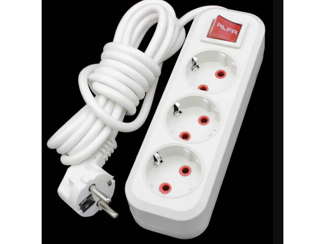 Удлинитель RLFR 3 гнезда 8 метра (10М) - Фото 1