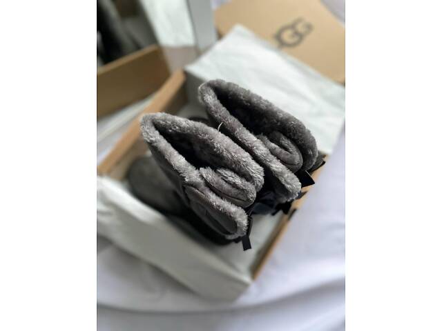 UGG Bailey Bow Gray (Розробка) - Фото 3