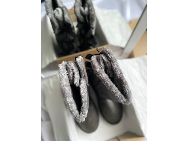 UGG Bailey Bow Gray (Розробка) - Фото 5