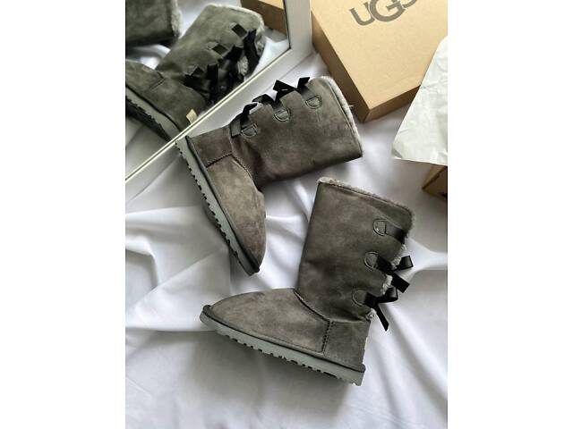 UGG Bailey Bow Gray (Розробка) - Фото 7