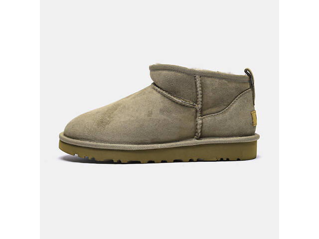 Ugg Ultra Mini Хакі 36 - Фото 1