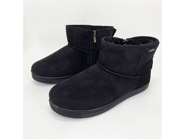 Уггі жіночі низькі утеплені 40см 26см, Жіночі калоші піна, Зимові бурки жіночі - Фото 1