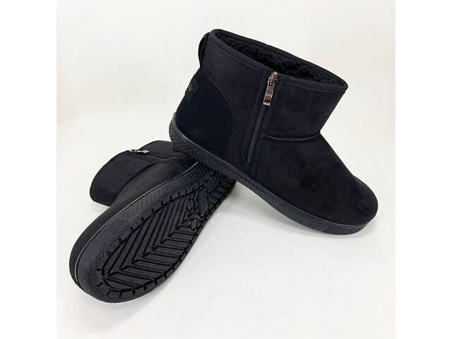 Уггі жіночі низькі утеплені 40см 26см, Жіночі калоші піна, Зимові бурки жіночі - Фото 4