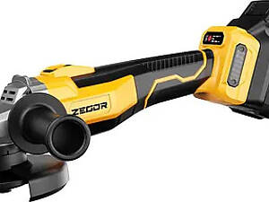 Угловая аккумуляторная шлифмашина Zegor AGP-21BL PROFESSIONAL (акум 21V 4.0Ah и зу)