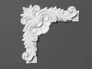 Кутовий елемент поліуретановий Grand Decor HCR 524-3