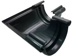 Угол желоба Альта-Профиль Элит 90 градусов 125 мм графитовый