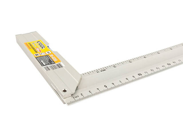 Угольник Mastertool 350 мм с капсулой алюминиевый (30-4350) - Фото 7