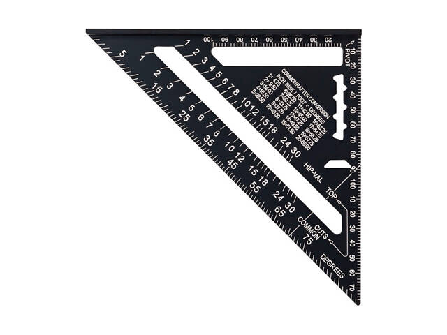 Угольник плотника Mastertool 180 мм Swanson (30-3518) - Фото 2