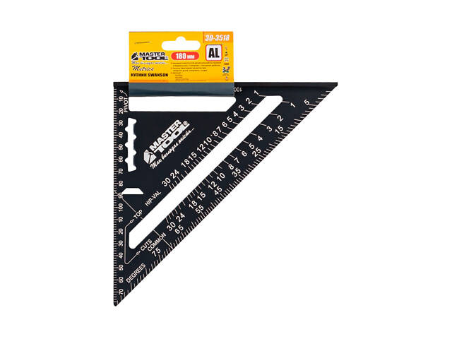 Угольник плотника Mastertool 180 мм Swanson (30-3518) - Фото 4