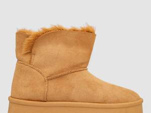 Уги жіночі на хутрі, колір коричневий, 243RG679