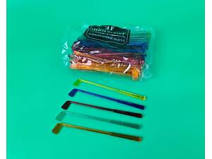 Мішалка пластикова для коктейлю 'Гольф'16.5 см(100шт) (1 пач.)