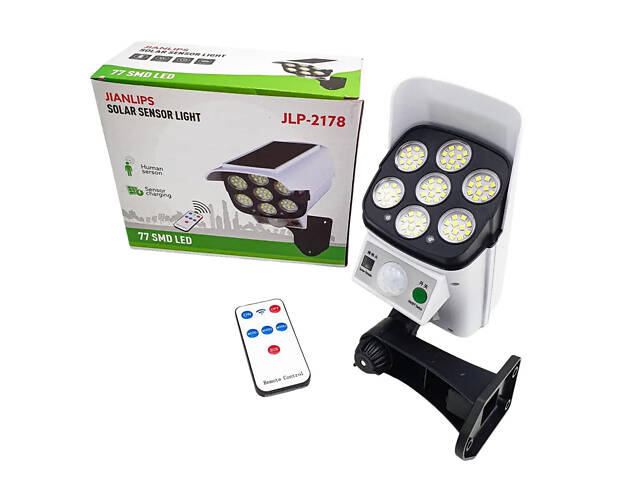 Вуличний ліхтар у формі камери Solar Light BL 2178 з пультом керування на сонячній батареї - Фото 6