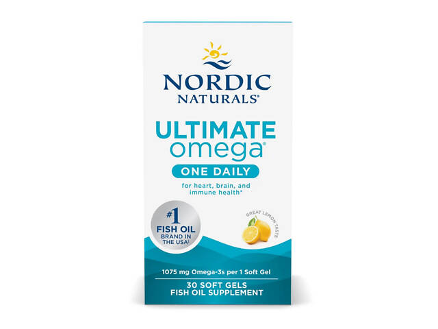 Ultimate Omega One Daily - 30 softgels - Фото 1