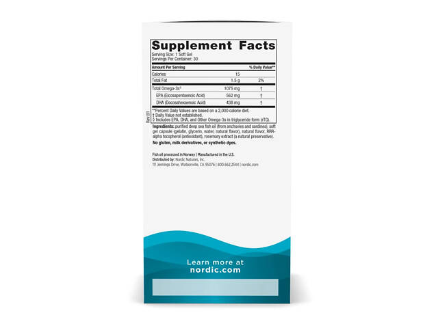 Ultimate Omega One Daily - 30 softgels - Фото 4