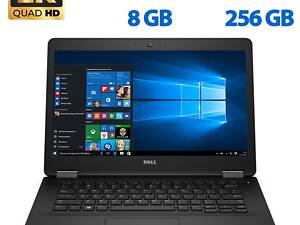 Ультрабук б-клас Dell Latitude E7470/ 14' (2560x1440) IPS Touch/ i5-6300U/ 8GB RAM/ 256GB SSD/ HD 520